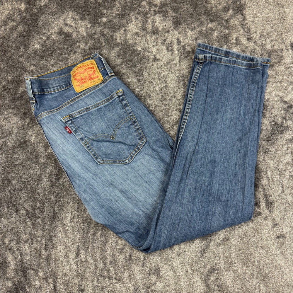 Levi's Jeans Mens 36x30 Blue 559 Relaxed Straight Leg Medium Wash Denim
